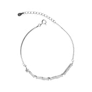 Bamboo Shine Silver Bracelet