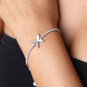 Butterfly Silver Bracelet