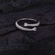 Open Wrap Silver Ring
