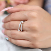 Open Wrap Silver Ring