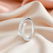 Open Wrap Silver Ring