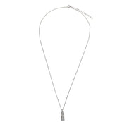 Timeless Hourglass Silver Pendant