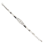 Eternal Links Silver Bracelet