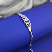 Eternal Links Silver Bracelet