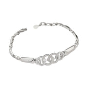 Eternal Links Silver Bracelet