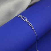 Oval Link Silver Bracelet
