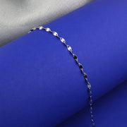 Mirror Disc Silver Bracelet