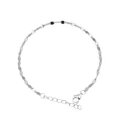 Mirror Disc Silver Bracelet