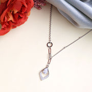 Pear Drop Silver Pendant