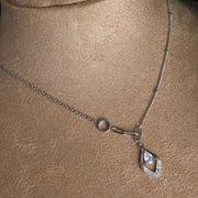 Pear Drop Silver Pendant