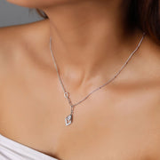 Pear Drop Silver Pendant