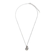 Dewdrop Pearl Silver Pendant