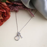 Dewdrop Pearl Silver Pendant