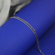 Triple Layer Silver Bracelet