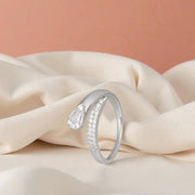 Celestial Spark Silver Ring