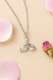 Mermaid Tail Silver Pendant