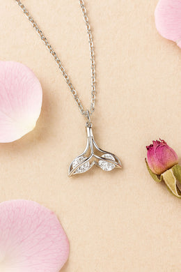 Mermaid Tail Silver Pendant