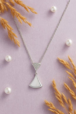 Luna Prism Silver Pendant