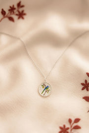 Songbird Garden Silver Pendant