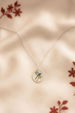 Songbird Garden Silver Pendant