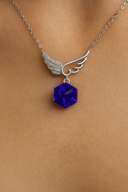 Celeste Wing Silver Pendant