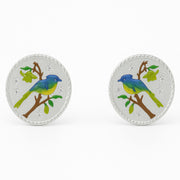 Songbird Garden Silver Earring