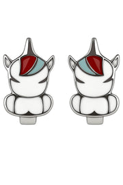 Magical Unicorn Silver Studs