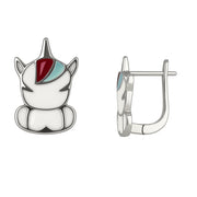 Magical Unicorn Silver Studs